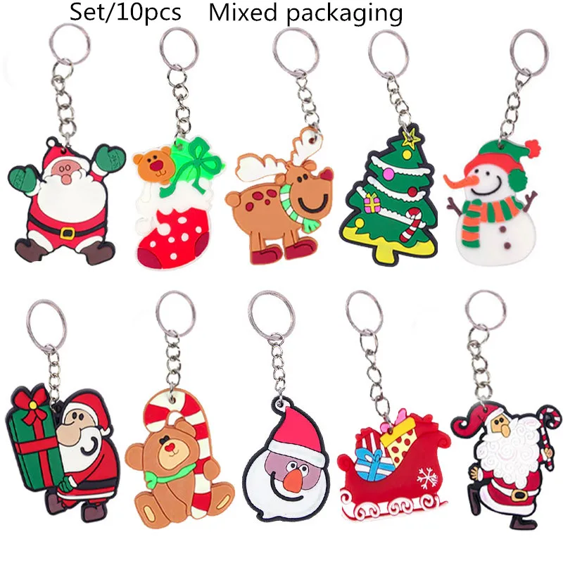 

10 шт., декоративная подвеска для ёлки (случайный рисунок)