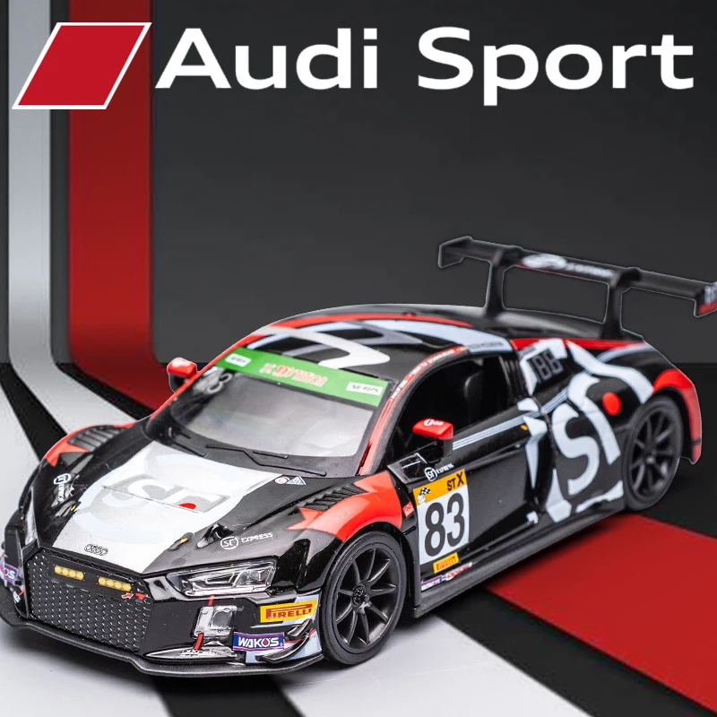 1:32 AUDI R8 LMS CUP Racing Alloy Car Model Die-casting And Toy Miniature Sports Children's | Игрушки и хобби