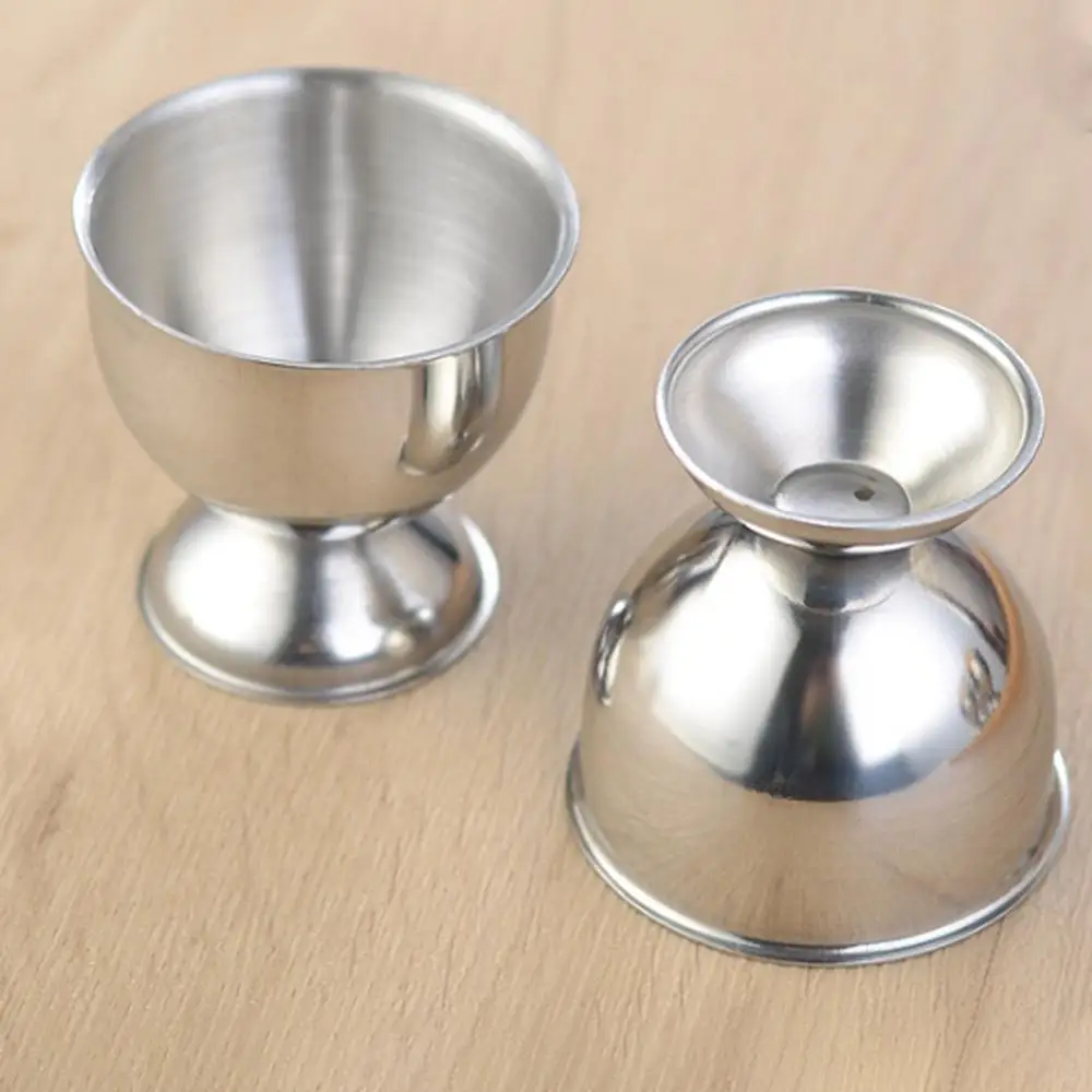 4 шт./компл. чашки для яиц из нержавеющей стали держатель настольная чашка Паровая
