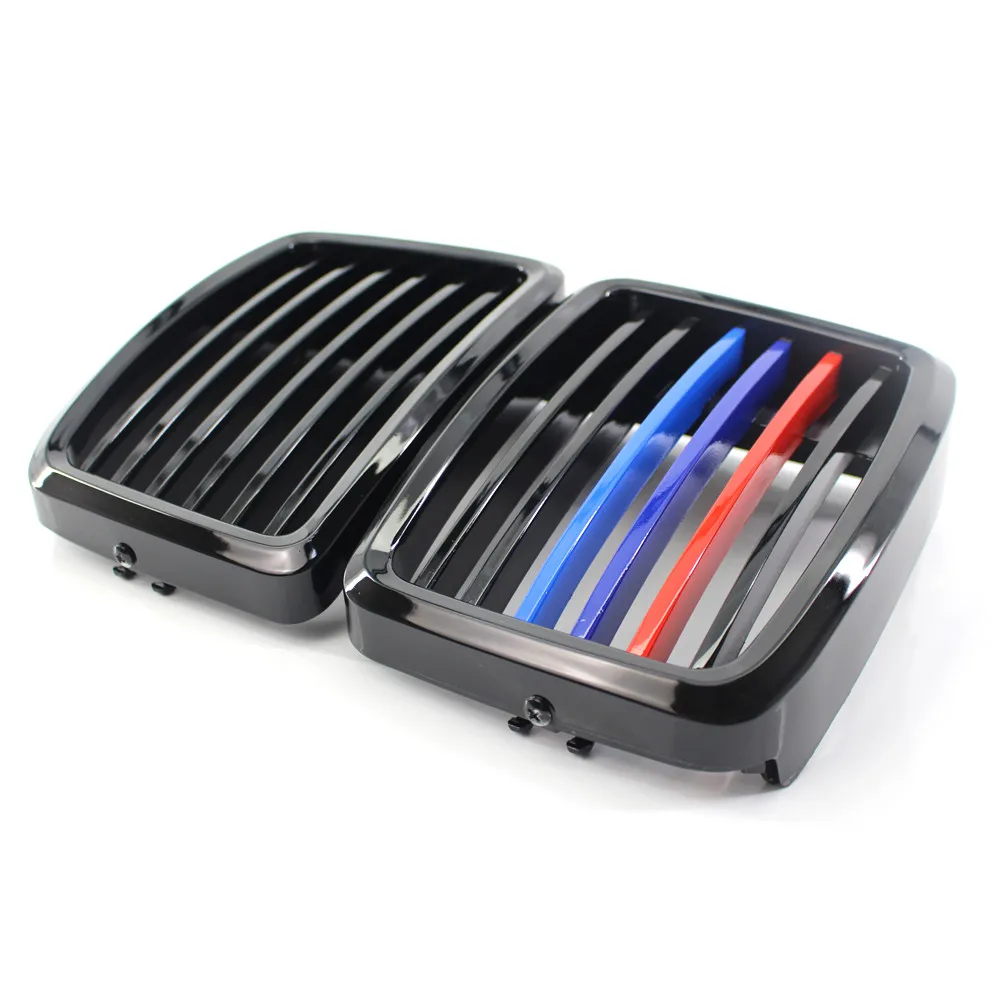 1 пара передняя крышка решетка центральный бампер гриль 51131884350 для BMW 3 серии E30 82