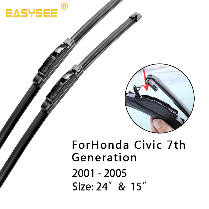 Щетки стеклоочистителя для лобового стекла Honda Civic 7th 8th 9th Generation 15 &quotи 24 23&quot и 26