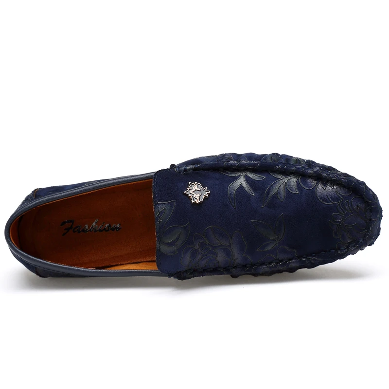 Летняя обувь для мужчин 2018 дышащие полутапочки синие красные Лоферы мужские