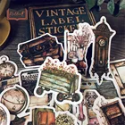 14 шт., европейская искусственная кожа, кавайная мебель, старая техника, серия ручной Скрапбукинг, фотобумага, канцелярские принадлежности