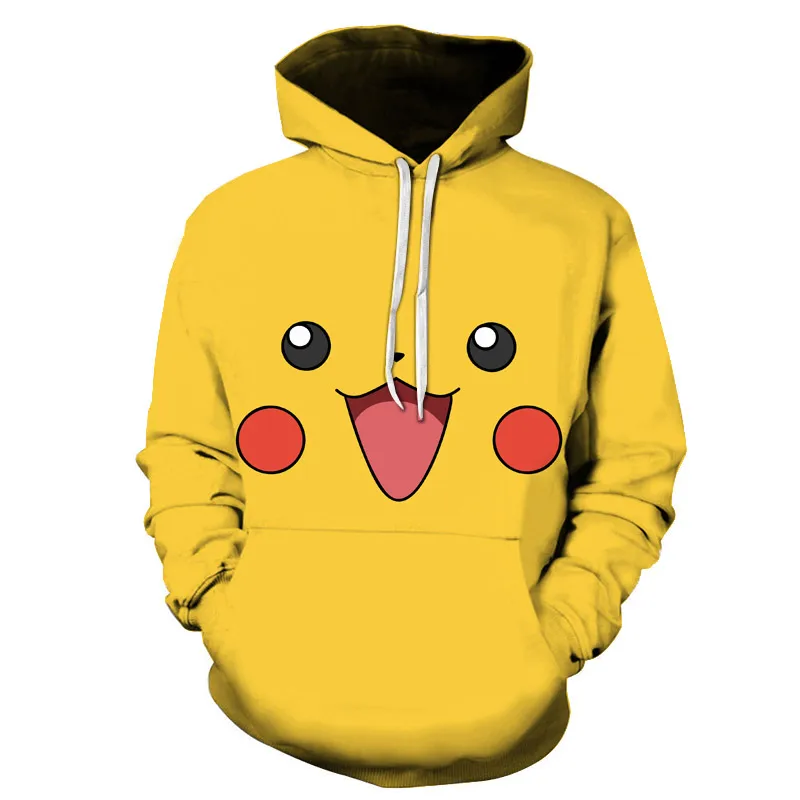 Пикачу из Pokemon Go 3D Толстовка с рисунком толстовки для мужчин и женщин Umbreon толстовки с капюшоном для мужчин пуловер куртка игровая Одежда для мальчиков