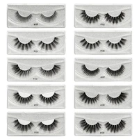 wholesale fake lashes 10 50pairs wholesale thick soft and fluffy manual eyelashes dramatic high quality makeup extension tools