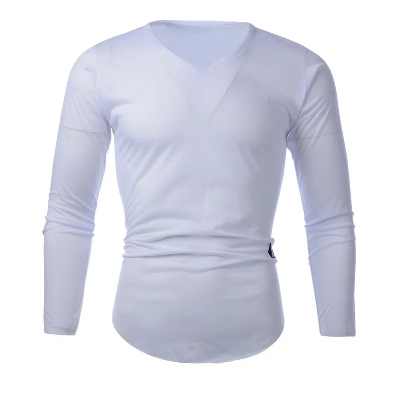 MJARTORIA 2019 Новинка Высокое качество осень зима мужская теплая термо Футболка с