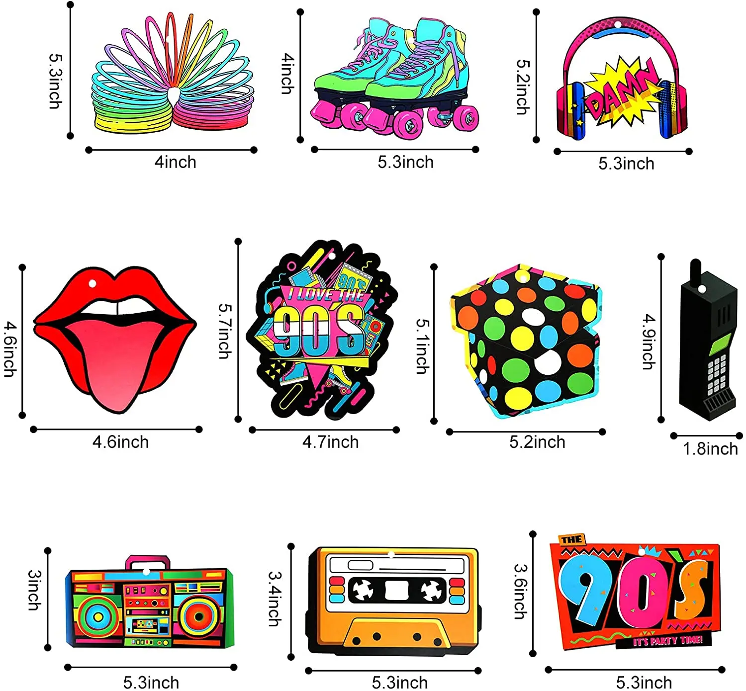 32 шт. назад в 90-е вечерние подвесные Вертлюги тематика Ретро крутящийся Вертлюг