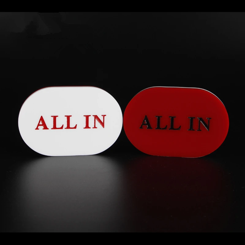 Новая карточка для покера специальное предложение высококачественная акриловая