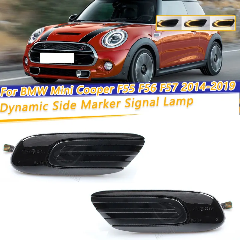 COOYIDOM 1 пара высококачественный автомобильный динамический сигнальный фонарь