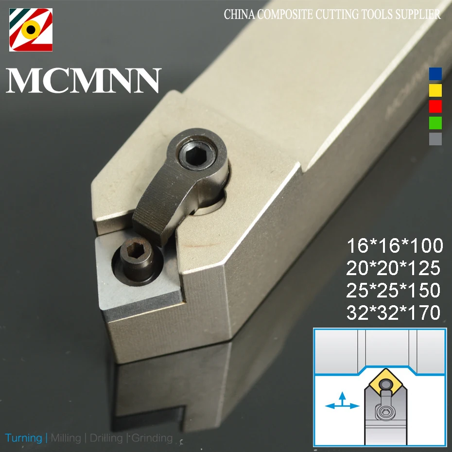 

EDGEV 50 Degree MCMNN 1616H12 2020K12 2525M12 3232P12 Cnc External Turning Tool Holder For CNMG120404 CNMG431 432 433