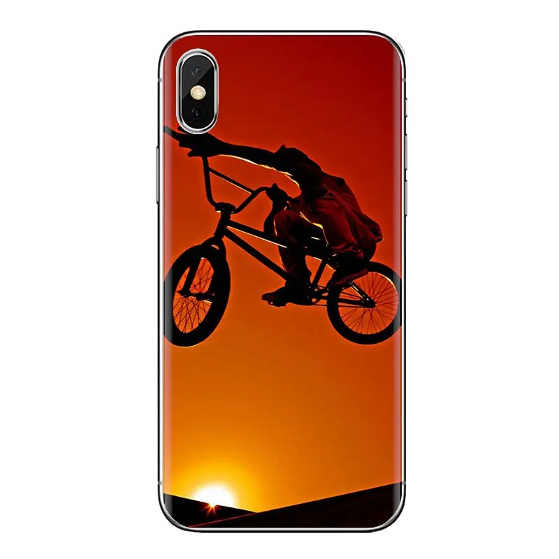 For Huawei P Smart Y6 P8 P9 P10 Plus Nova P20 Lite Pro Mini 2017 SLA-L02 SLA-L22 2i Soft Cases BICYCLE MOTOCROSS BMX Bike Sports |