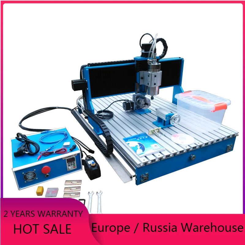 Mini Cnc Machine CNC 6090 Metal Engraving Wood Router PCB Milling Steel Engraver with Linear Guide Rail | Инструменты