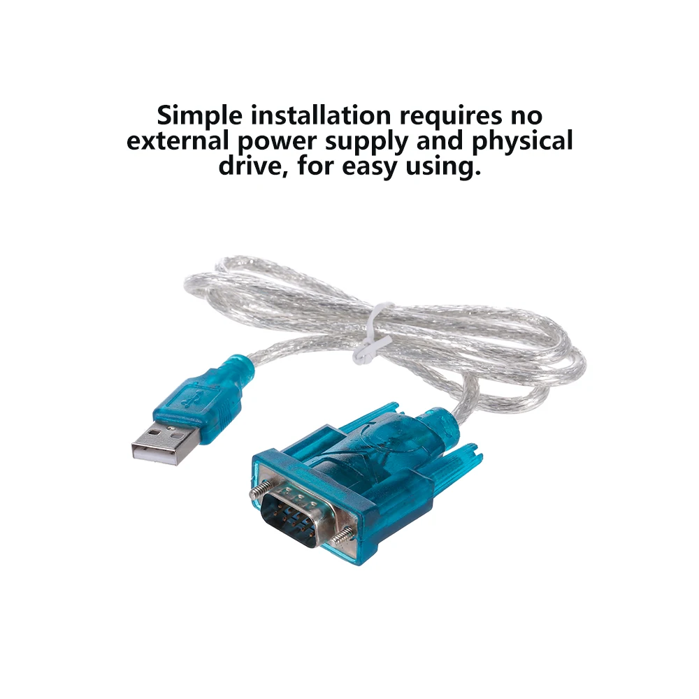 USB к RS232 последовательный порт 9 контактный кабель usb провод с CD для Win98 98SE Me 2000 XP Mac