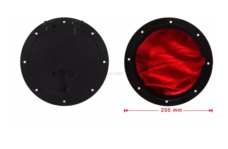 6 дюймовая черная лодка палуба пластина крышка люка инструмент для штриховки