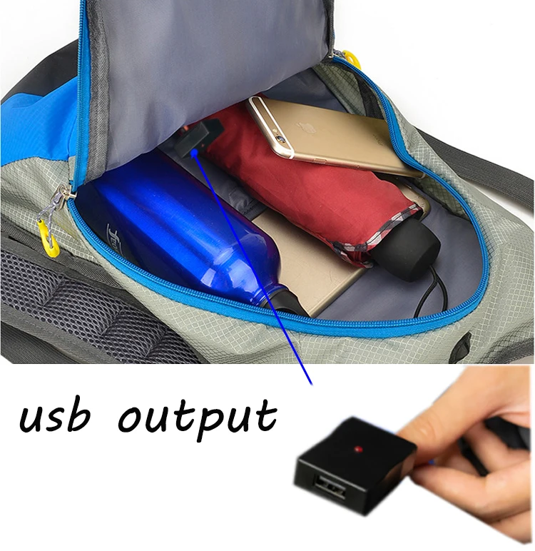 Xinpuguang 6 Вт 6 в USB рюкзак с солнечной панелью батарея power Bank зарядное устройство для смартфона на открытом воздухе кемпинг альпинизм путешествия Туризм