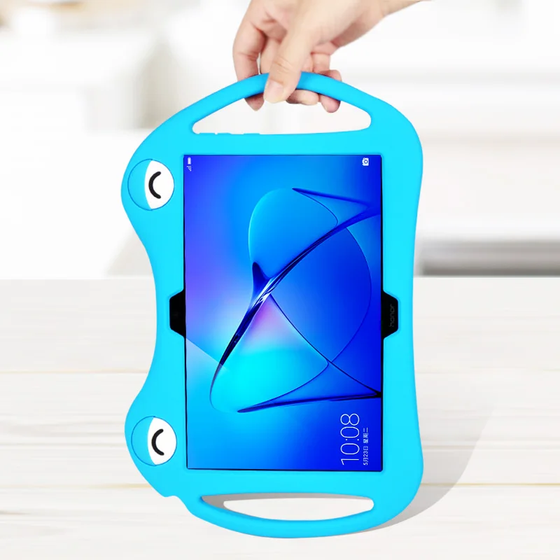 fro huawei tablet t3 10 1 silicone case ags w09 protective case 360 ° full surround shatterproof cartoon children laptop bag t5 free global shipp