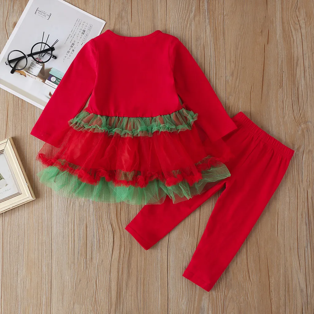 Рождественское платье пачка с героями мультфильмов для маленьких девочек