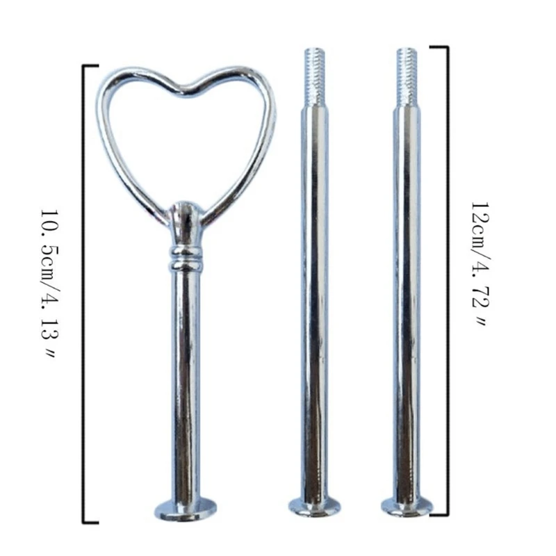 

Three-Layer Resin Mold Fruits Stands Tray Casting Silicone Mould Dessert Platter