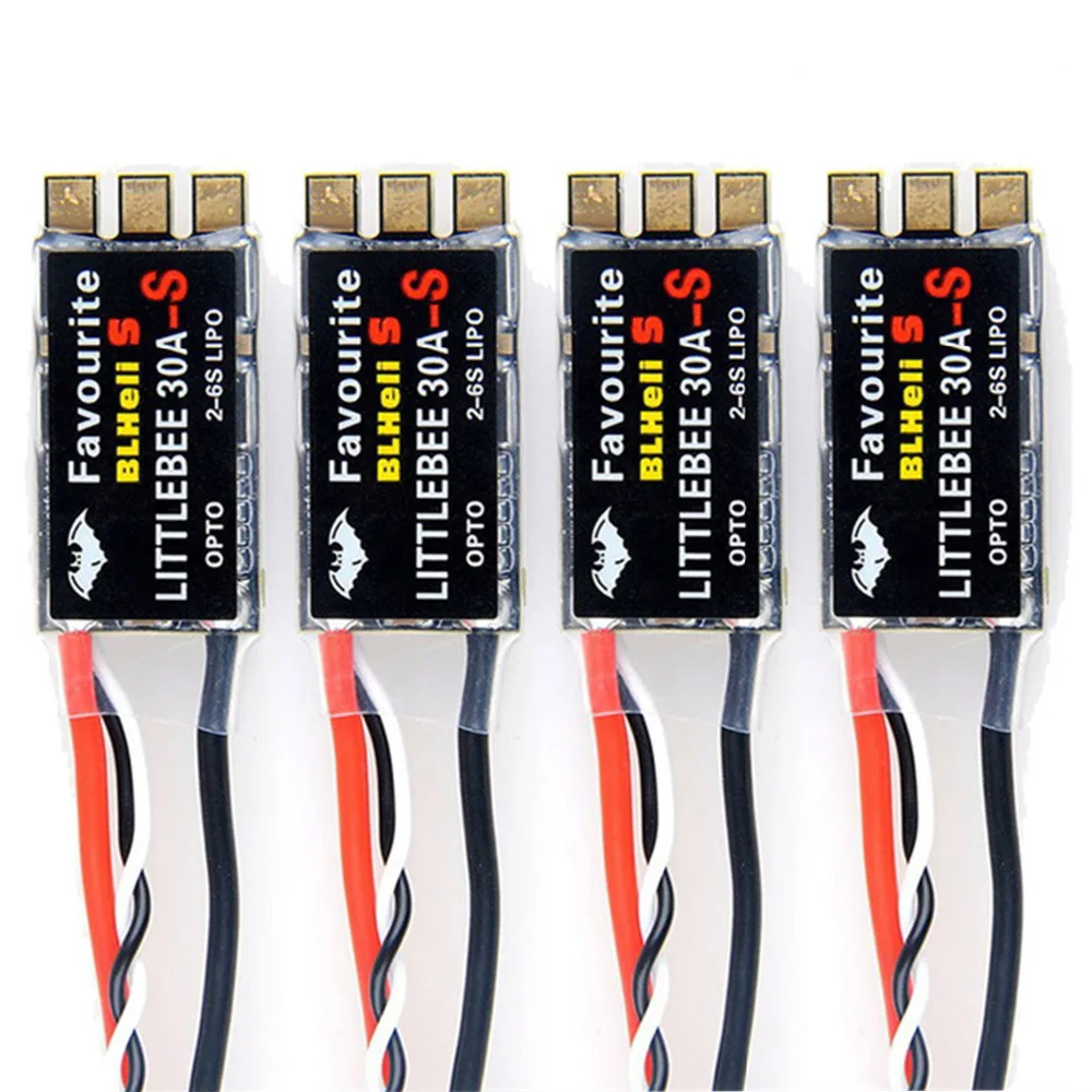 FVT LittleBee Little Bee blheli _ S SPRING 2-6S 30A ESC DSHOT контроллер скорости для квадрокоптера QAV210/250-X