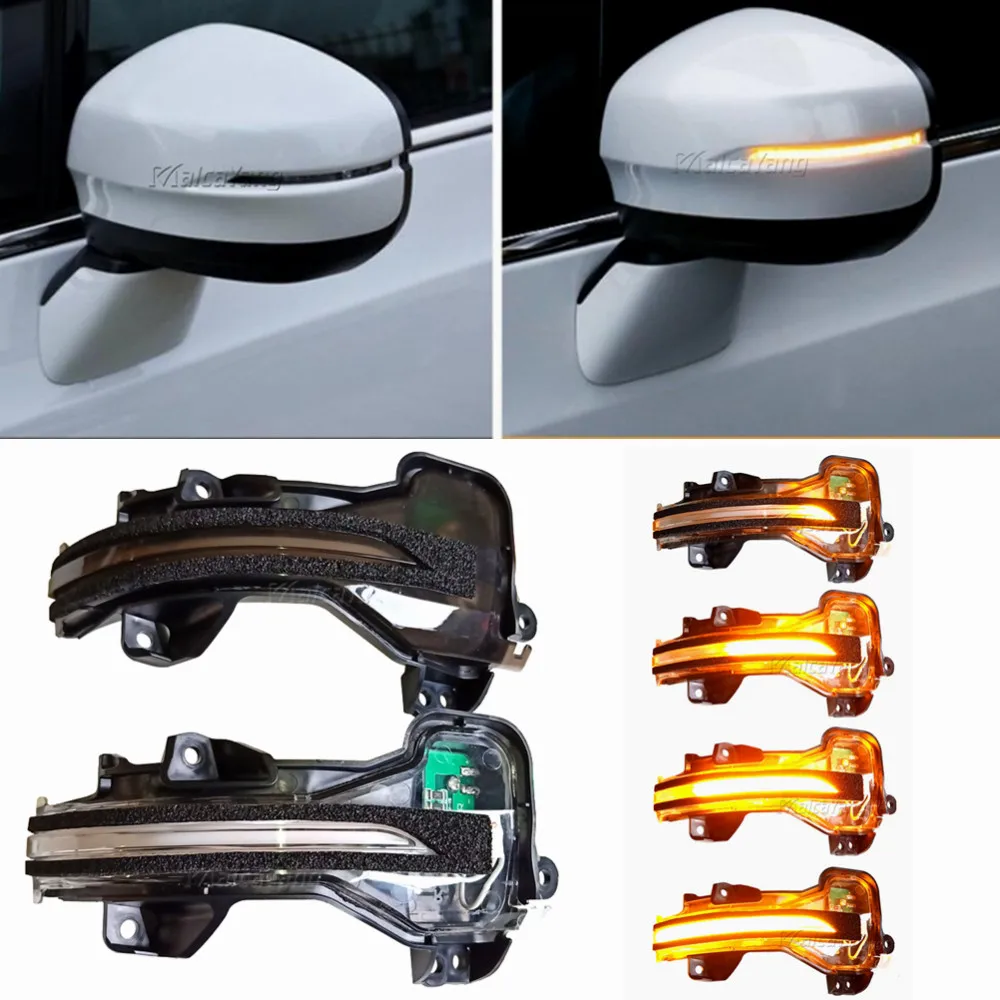 Для Honda CRV line динамический боковое зеркало светильник светодиодный индикатор