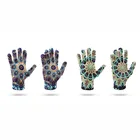 Модные перчатки в богемном стиле с узором мандалы женские и мужские зимние вязаные перчатки для экрана телефона осенние Нескользящие рукавицы