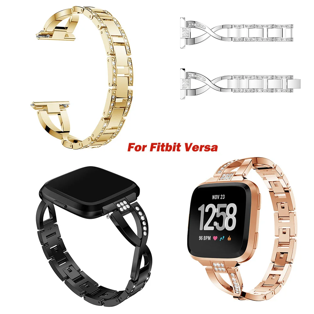 Ремешок для Fitbit Versa 2 lite Браслет Смарт часы аксессуары элегантный роскошный