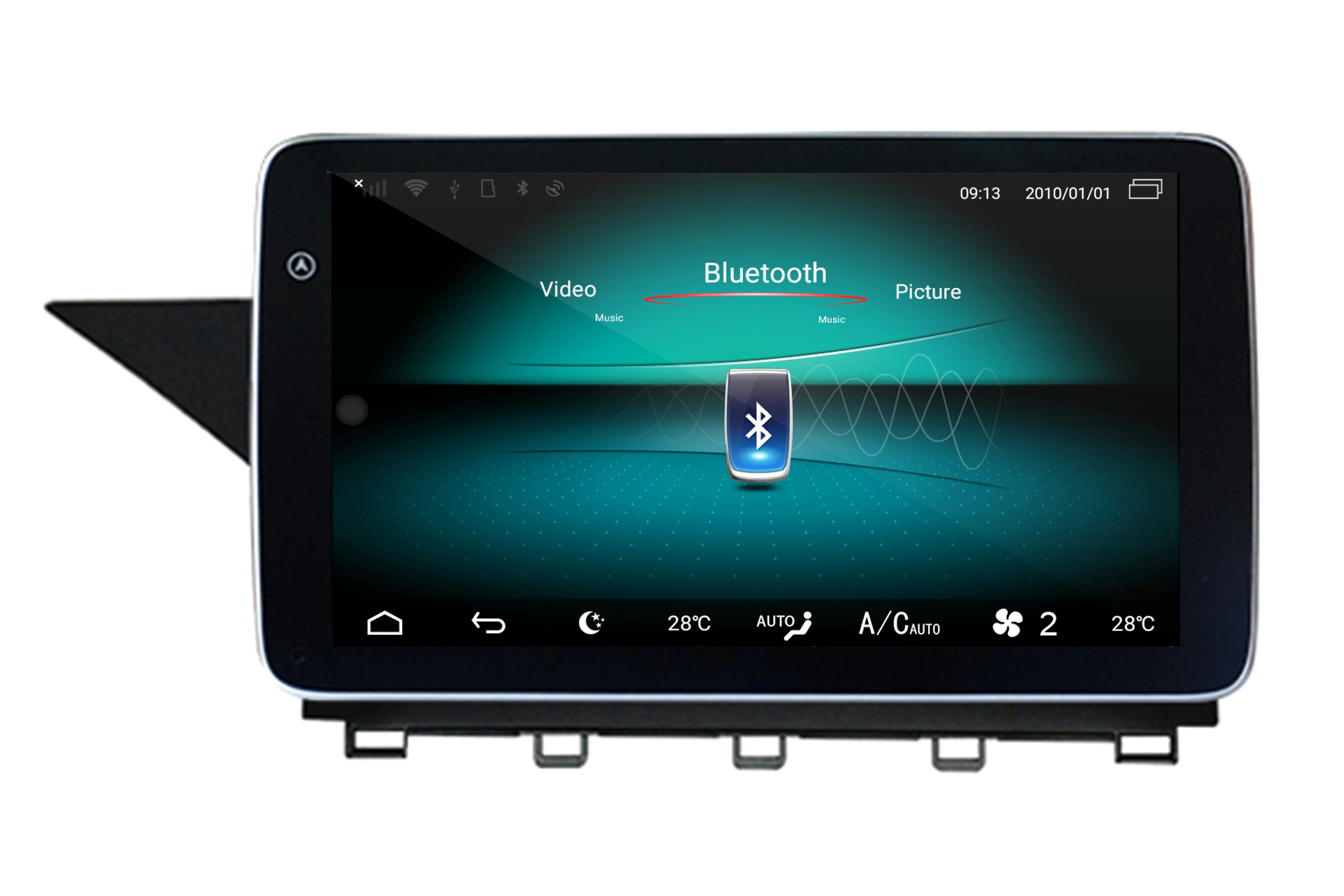 

Hualingan para Android 10.0 Benz GLK 2008-2015 9NTG 4.0-4.2/4.5-4.7 Sistema pantalla tctil GPS Navi Multimedia 4G WIFI DVR