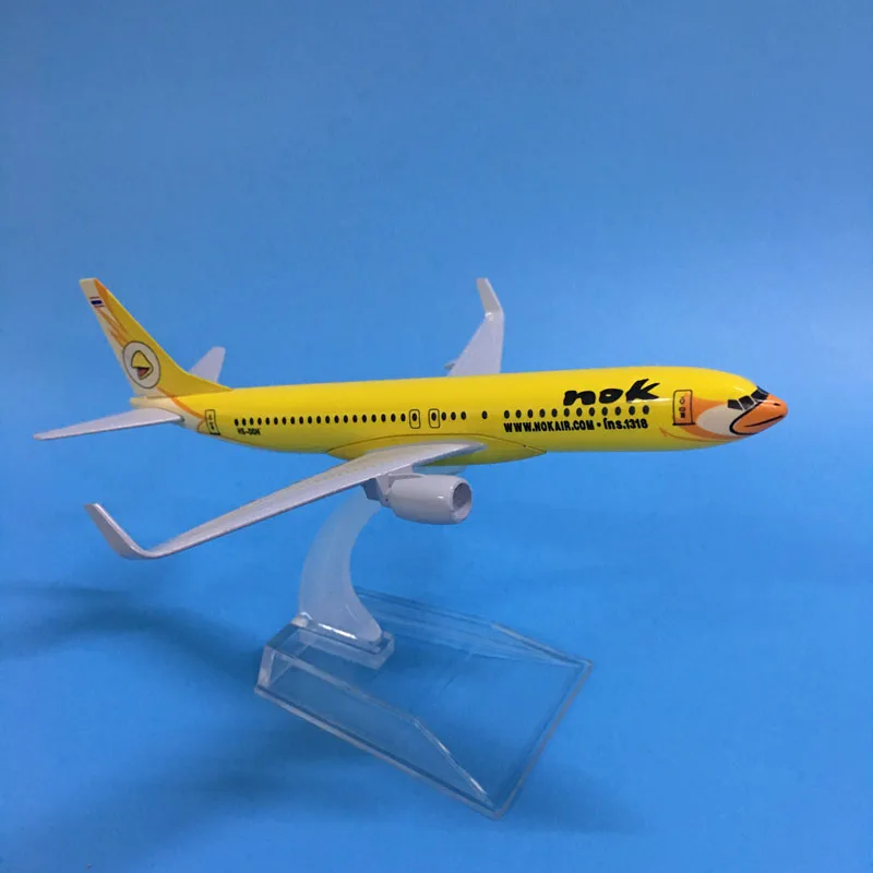 Бесплатная доставка 16 см 737 Летающие птицы NOKAIR модель самолета из металлического