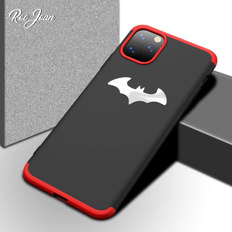 Bat чехол для Apple iPhone 11 Pro Max XR XS X 8 7 6 6S Plus 5 5S крышка 360 полная защита 3 в 1 гибрид ультра