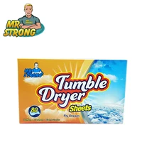 mr strong 80 pcsbox clothing softener fabric softener wash clothes fragrance dryer sheets durable fragrance home laundry paper