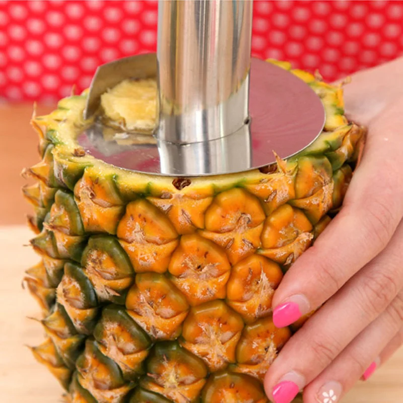 Pineapple Slicer Peeler Cutter Parer Knife Stainless Steel Kitchen Fruit Tools Cooking Free Shipping | Дом и сад