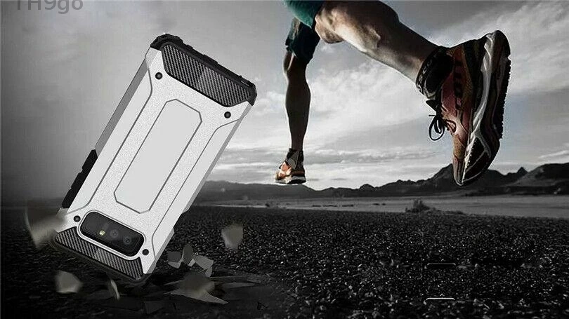 With Lighting Glossy Hybrid Rugged Armor TPU Case For Samsung Galaxy Note 9 8 5 Waterproof 2in1 Shockproof Back Cover DYee |