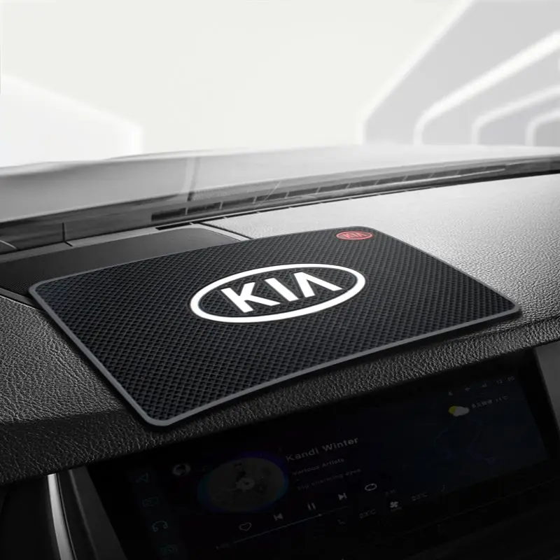 

1pcs Car Non-Slip Mat Auto Dashboard Phone Anti-Slip Mat For Kia Ceed Rio Sportage R K3 K4 K5 Ceed Sorento Cerato Optima goods