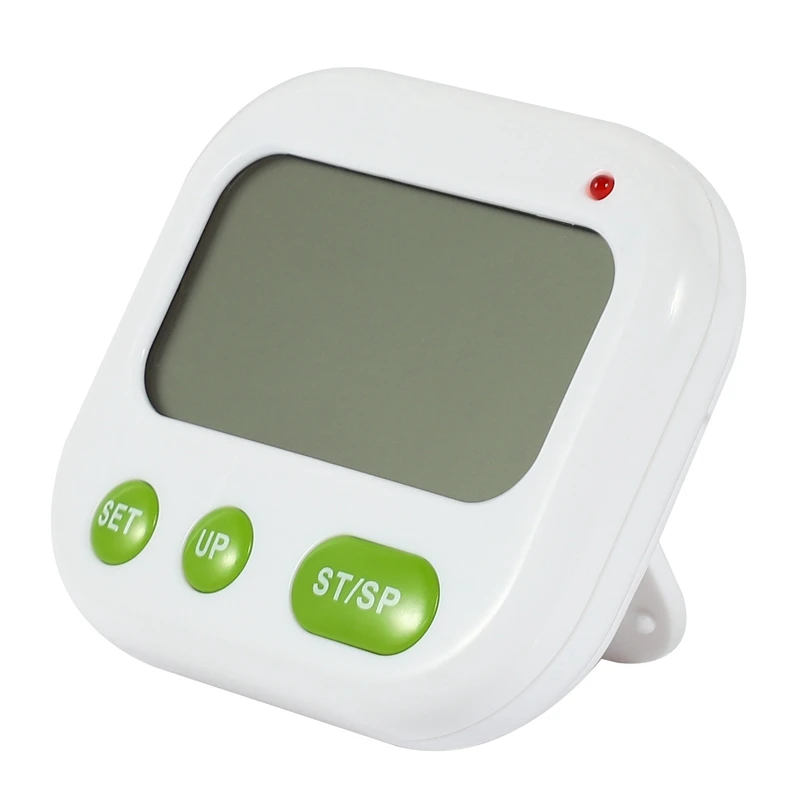 

Promotion! 2PCS Led Digital Timer Electronic Candy Watch Desktop Display Student Clock Blue Light, Green & Blue