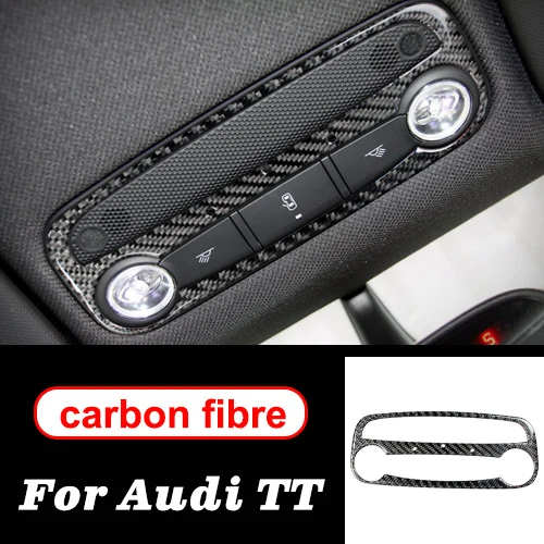 Reading Lights Для Audi TT автомобильные стикеры s8n8j MK123 TTRS центральная консоль из углеродного волокна Воздушная Шестерня панель Выход Рулевое колесо аксессуары для салона автомобиля - Название цвета: Reading Lights