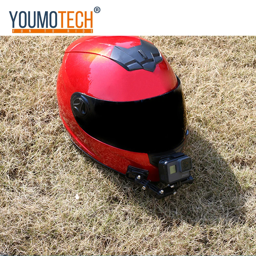 Шлем для езды на мотоцикле набор аксессуаров камеры Gopro 4/3 + запчасти ручной