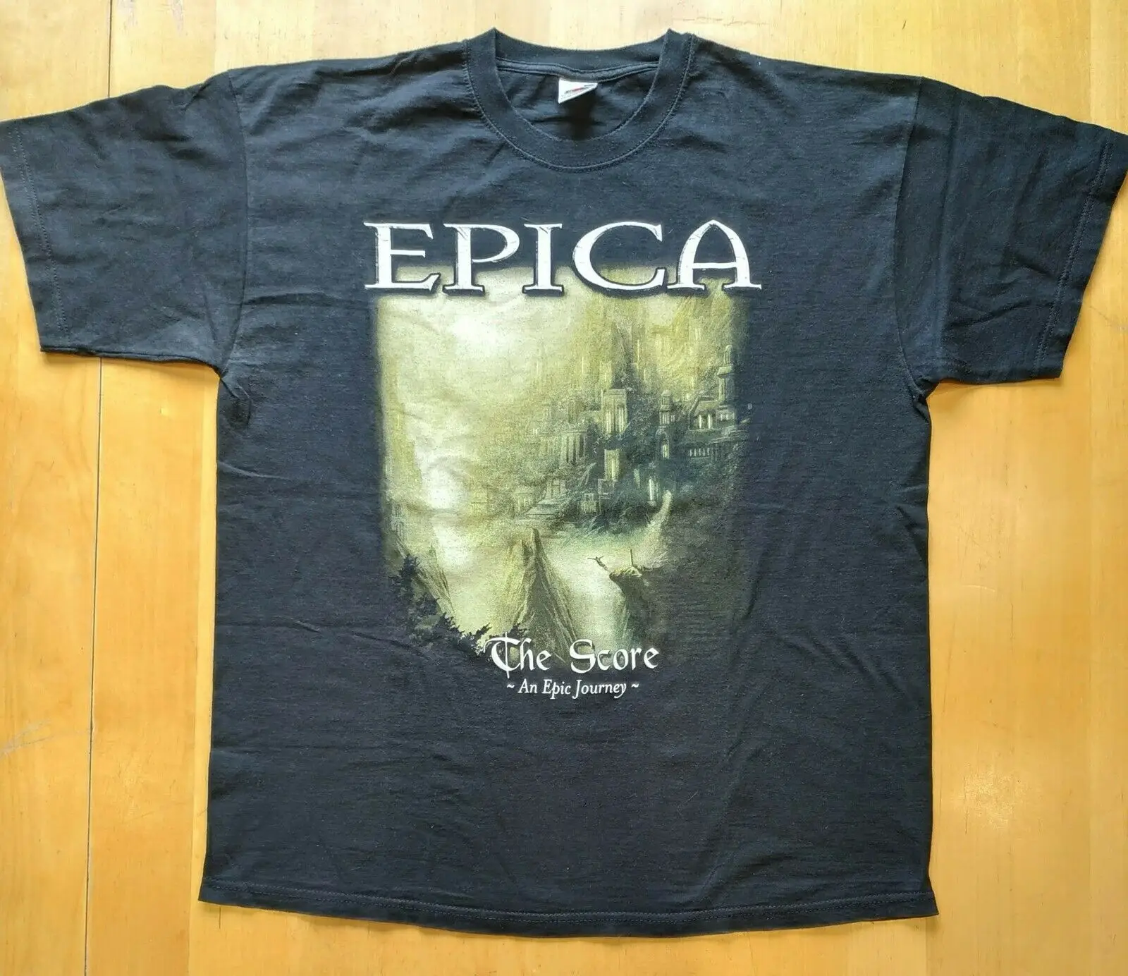 Редкая футболка с изображением эпического путешествия Эпика 2005 л Xl|Мужские