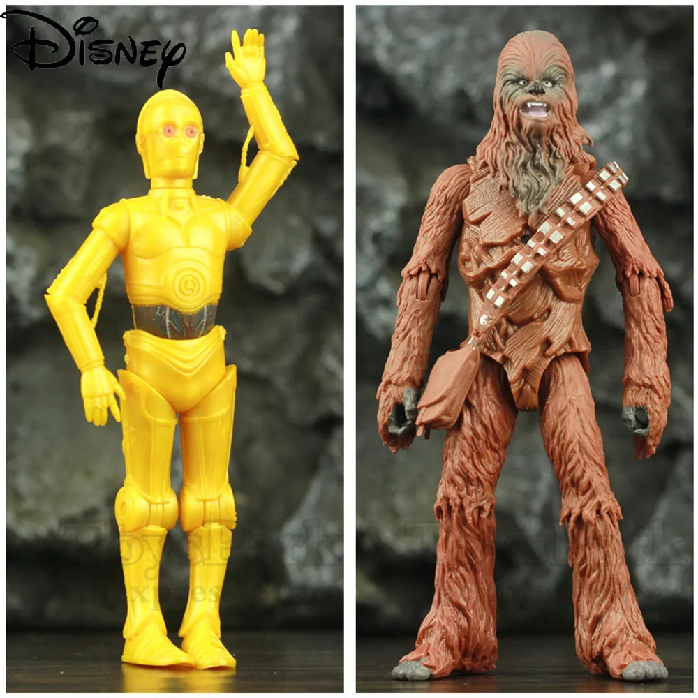

Disney Star Wars Luke Anakin Obi Wandasmore Master Skywalker C-3PO R2-D2 Vader Cavalry 6-inch Doll Toy Model