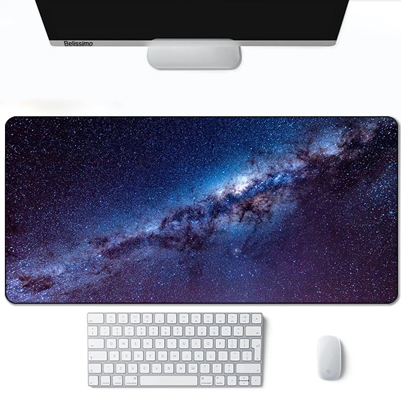 

Starry sky milky way Anime Cartoon Gaming Mouse Pad Super Anime Laptop Keyboard Pad Large Gaming Mouse Pad Quality MousePad