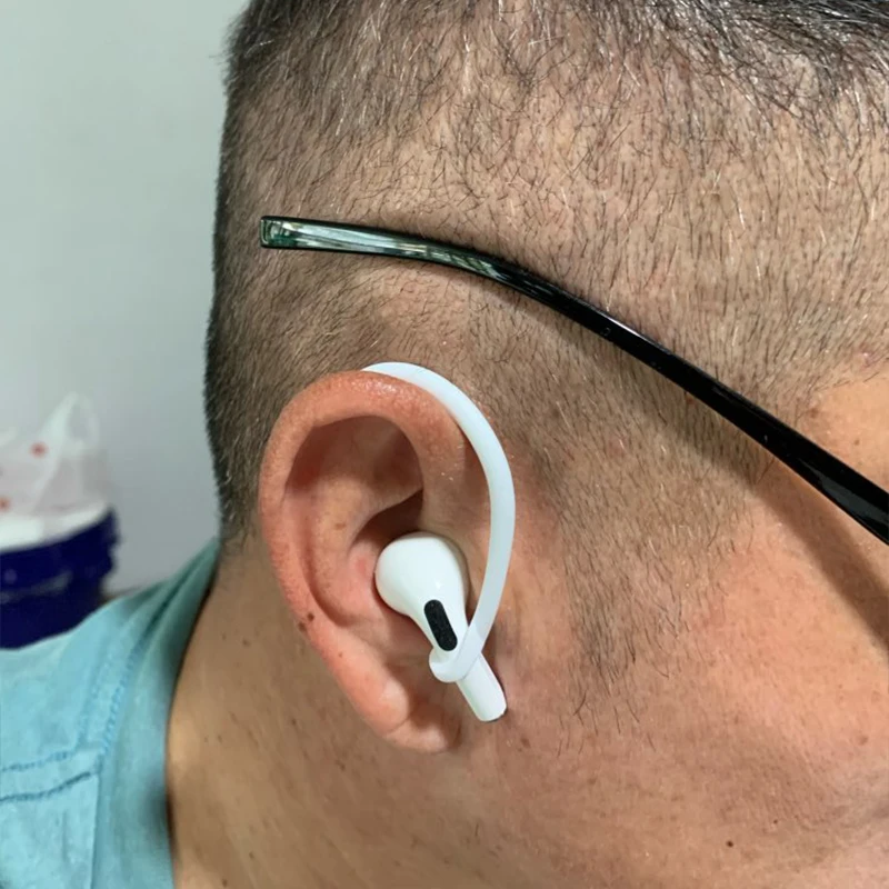 Спортивные силиконовые ушные крючки для Apple AirPods pro аксессуары противоударные