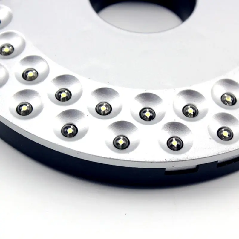 4 шт. Портативный 53 светодиодов круглый Форма походный светильник Открытый