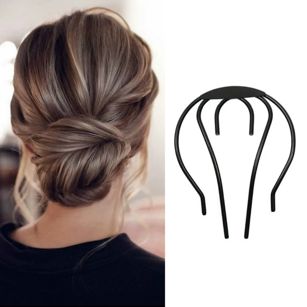 

Women Hair Twist Styling U-clip Stick Bun Maker Diy Hair Braiding Tools Braider Hairstyle Accessories New Fashion 1 Pcs