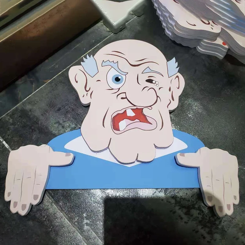 Иллюстрация сада украшение забора злый старик и леди искусство ферма для двора