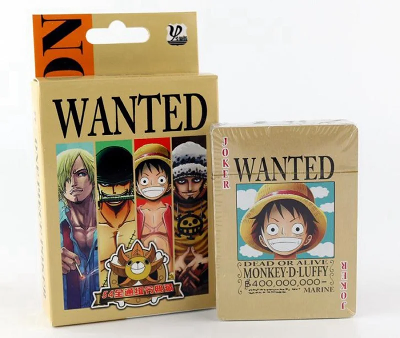 54 шт./компл. цельная коллекция Monkey D. Luffy Poker& Roronoa Zoro игровая коллекция карт детские игрушки подарок