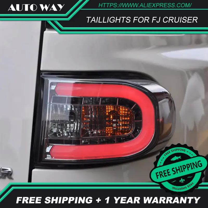 Автомобильный Стайлинг задние фонари для Toyota Fj Cruiser 2007-2014 светодиодный фонарь