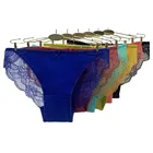 Женские хлопковые кружевные трусики Moonflame, пикантное нижнее белье с низкой посадкой, 5 шт.лот, 89445