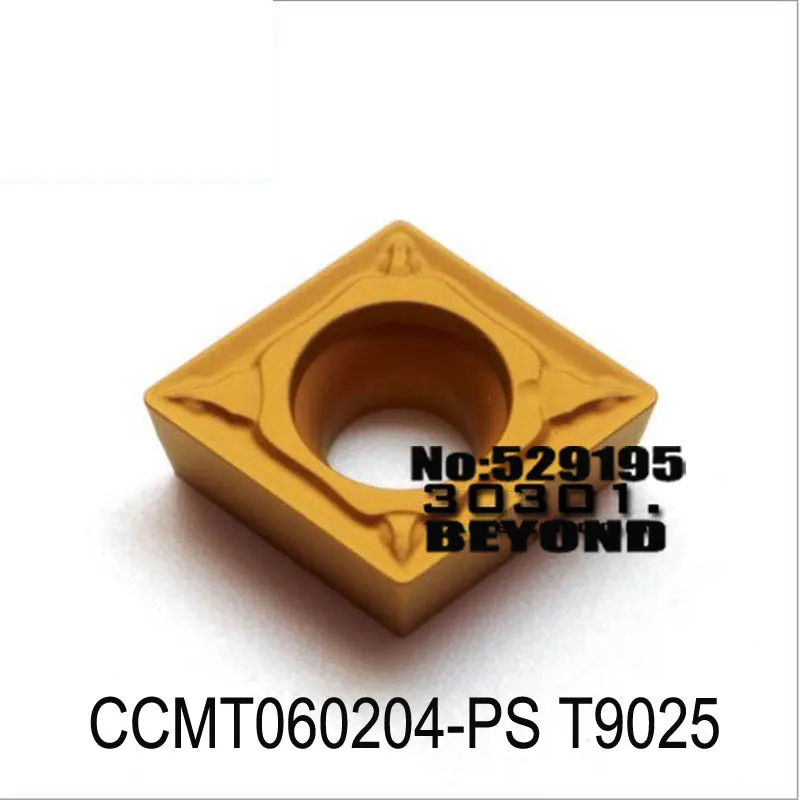 CCMT 060204 CCMT0602 060208 -PS T9015 T9025 Токарный станок Режущие инструменты Твердосплавная