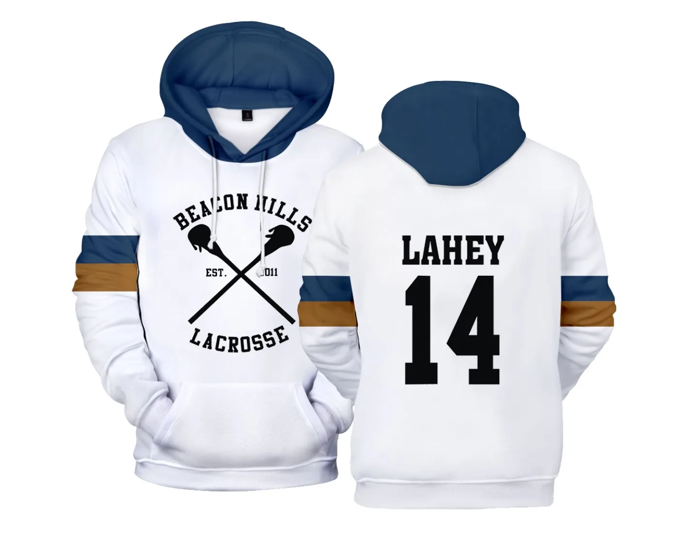 Толстовка с капюшоном волк для мужчин и женщин уличная одежда унисекс Stilinski 24 Lahey