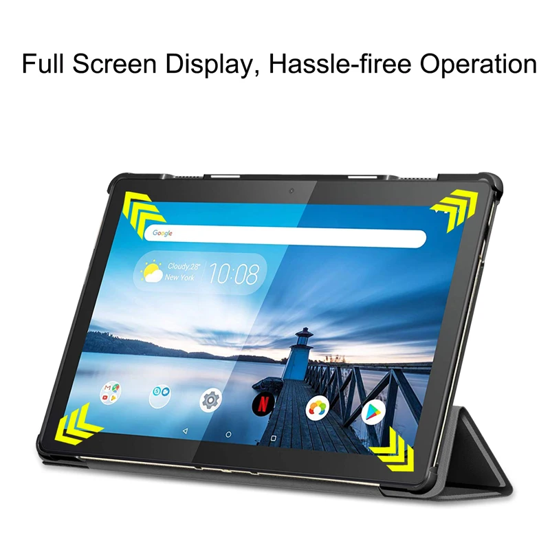 Чехол для Lenovo Tab M10 10 1 ТБ X605F TB X505F Тонкий Магнитный Складной флип чехол из