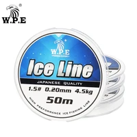 w p e ice fishing line 30m50m nylon fishing line 2 2kg 4 5kg 0 12mm 0 20mm japanese material strong monofilament sinking line